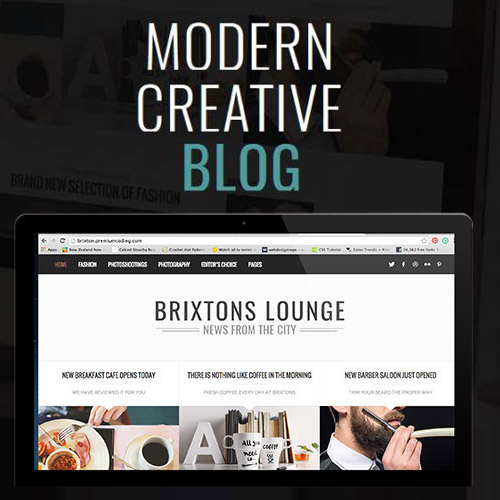 Brixton Blog - A Responsive WordPress Blog Theme