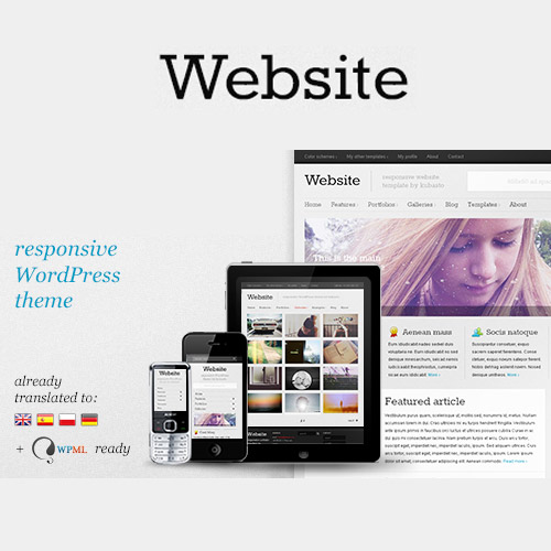 Website - Responsive WordPress Theme