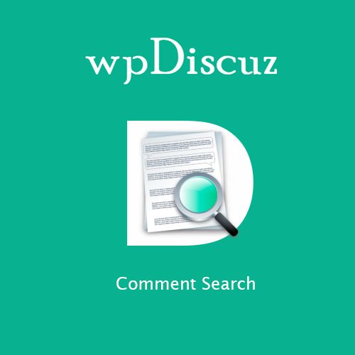 wpDiscuz - Comment Search