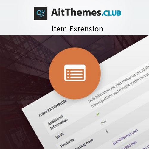 AIT Item Extension