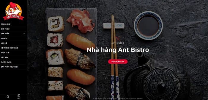 Source Code Mẫu Website bán đồ ăn nhà hàng 03 chuẩn đẹp