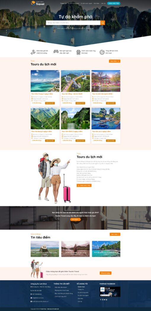 Source Code Mẫu Website bán dịch vụ tour du lịch 04 chuẩn đẹp