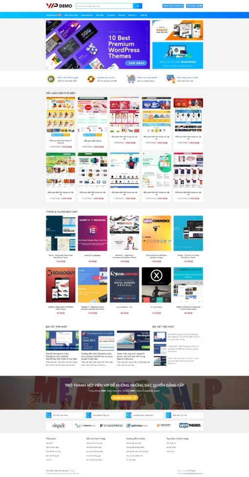 Source Code Mẫu Website bán file theme plugin giao diện website chuẩn đẹp