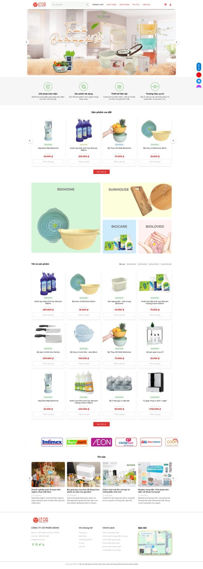 Source Code Mẫu Website Bán Đồ Gia Dụng 5 chuẩn đẹp